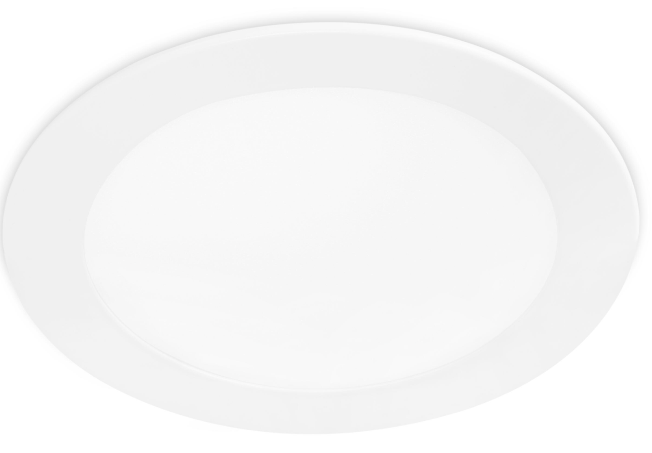LED recessed light, round, white, 6 W – neutral white, 4000 K