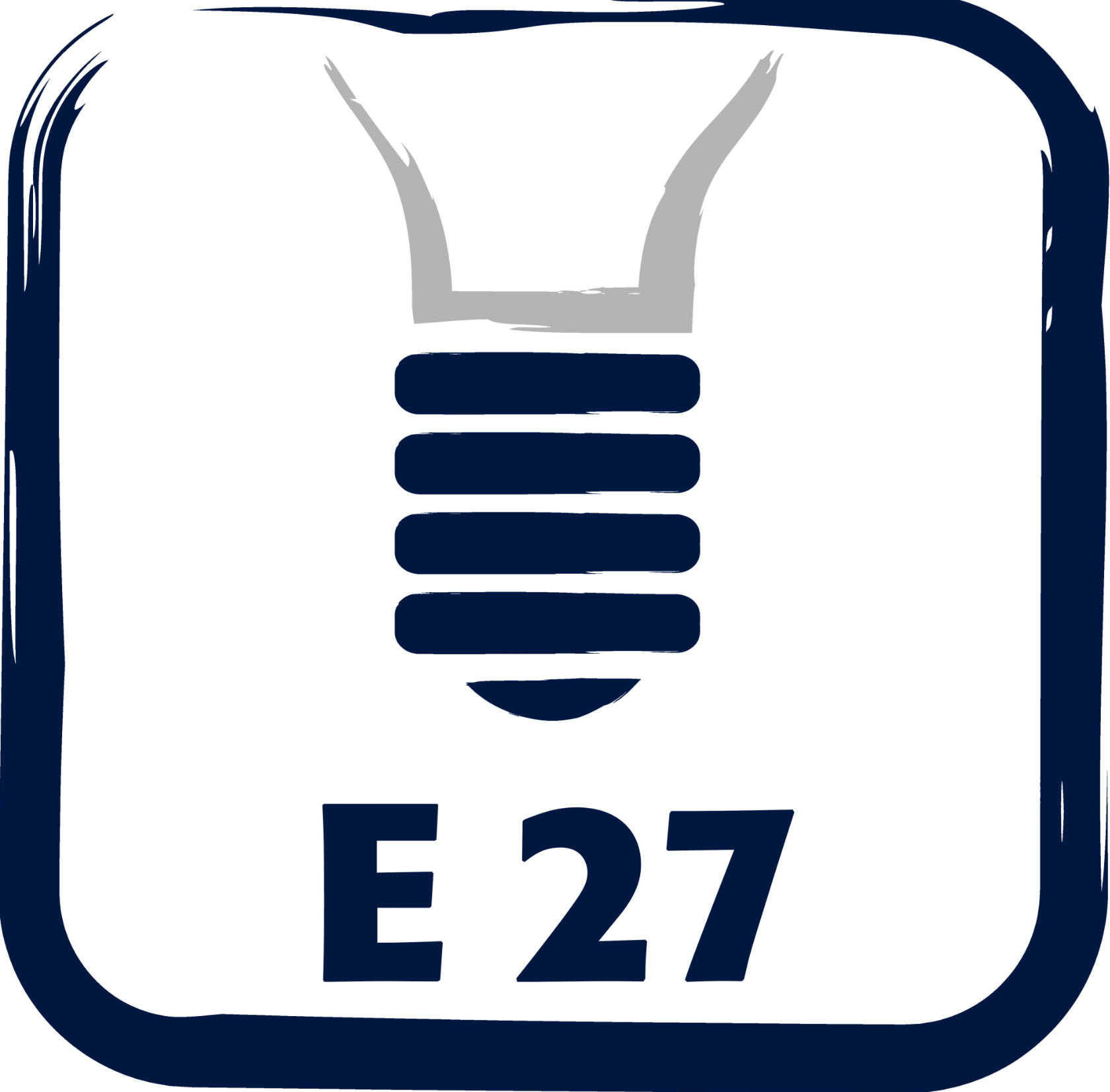 LED bulb E27 8 W – 806 lm – Warm white (2,700 K) – Energy class F