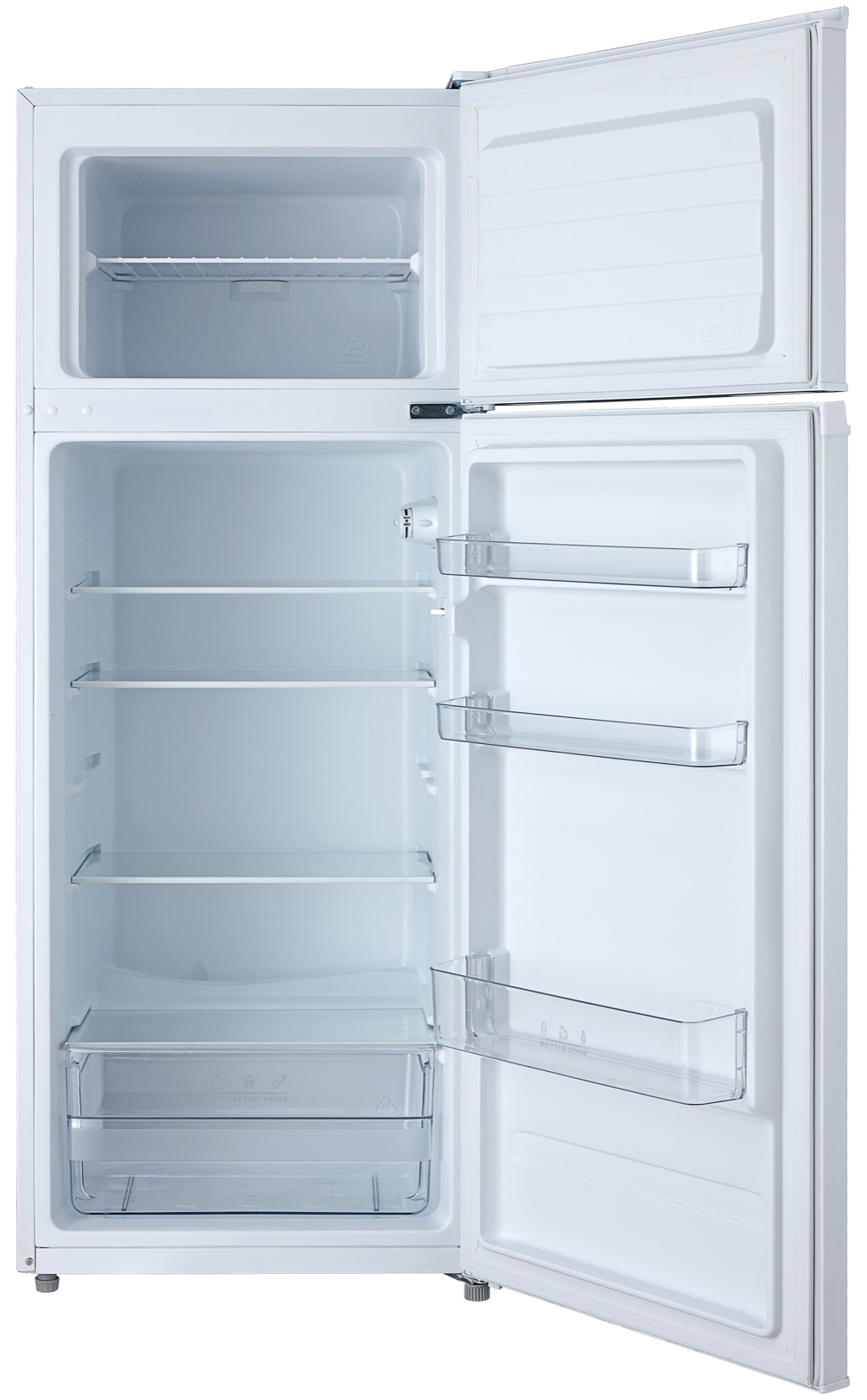 Telefac built-in refrigerator – 204 liters – 143 cm – 2 doors – Energy efficiency class E – White
