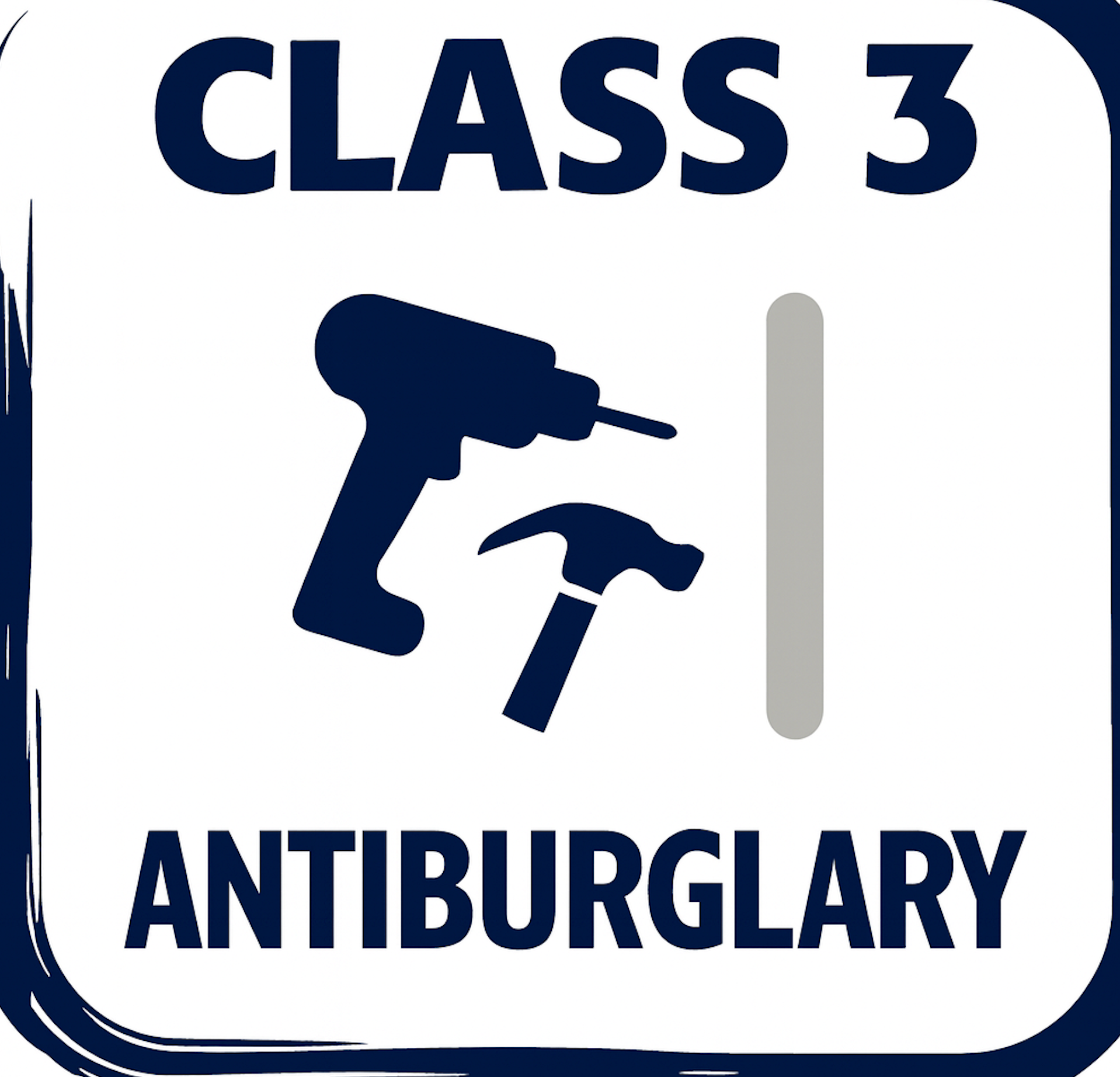 Security Door VT5 – Gray/White – Right – 80 × 203 cm