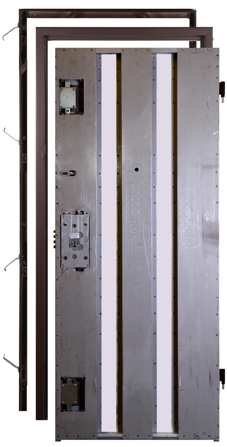 Security Door 203 × 80 cm Left – Suitable for Panels