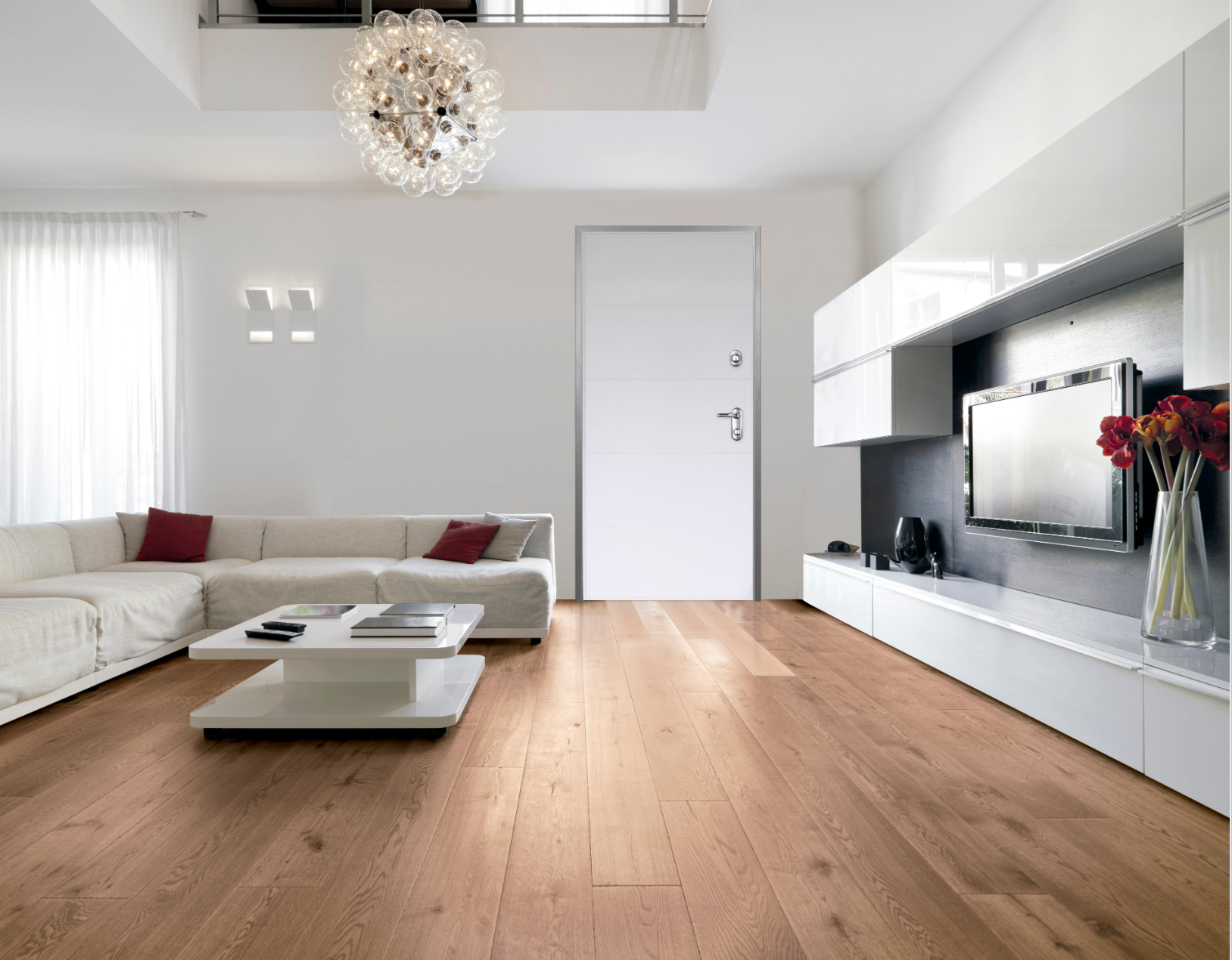 Security Door 203 × 80 cm Left – Suitable for Panels