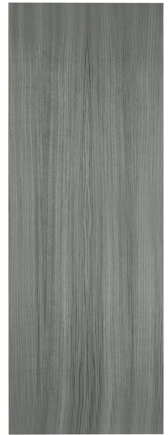 Interior trim panel for armored door – Melamine Gray T – for interior side