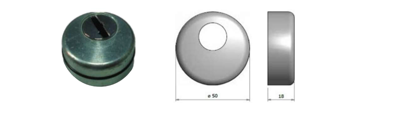 Armored VT5 security door - 203 × 80 cm – white exterior & interior – right-hand opening