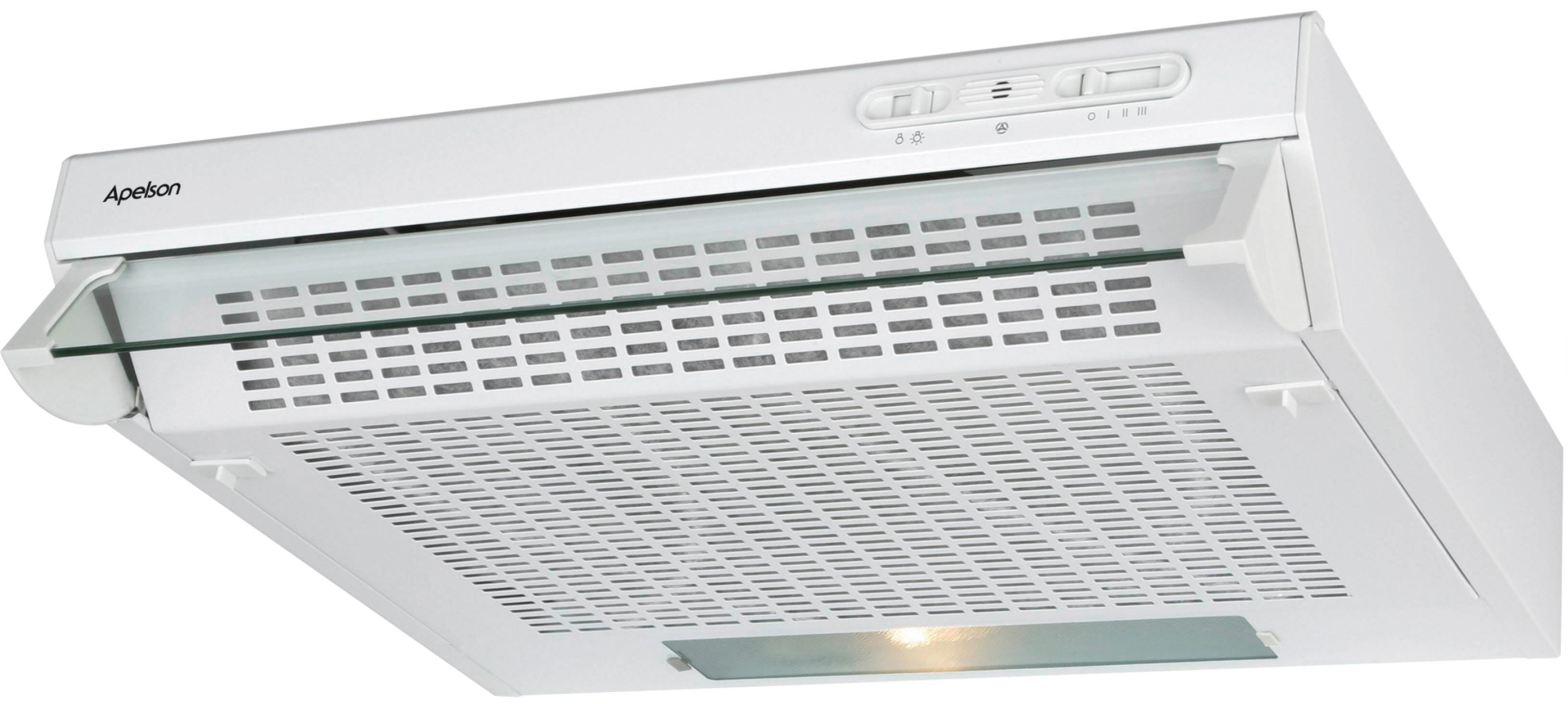 Built-in extractor hood 60 cm – White – Apelson Air 102 II