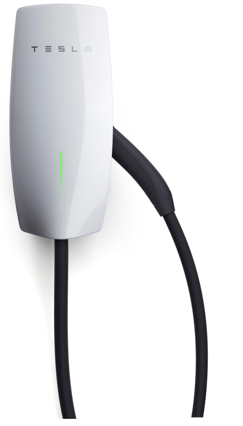 Tesla EV-Ladestation – 7,4 kW / 22 kW – Monophasig & Dreiphasig – WLAN – Silber