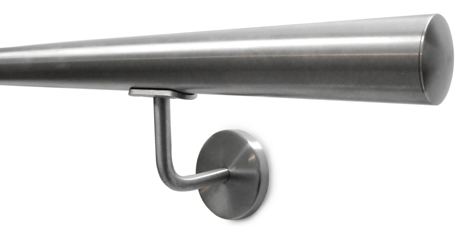 Wandhandlauf-Set  satiniert