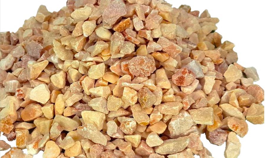 Decorative marble gravel – Rosé 1,000 kg big bag