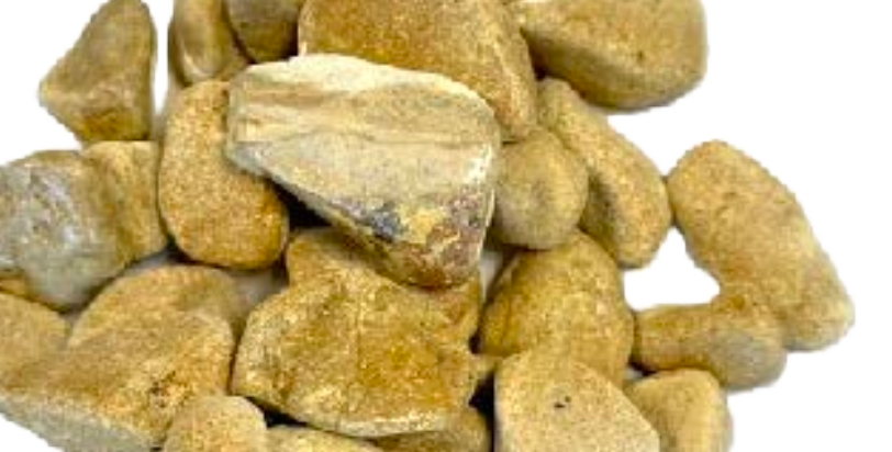 Decorative ornamental gravel – Fossil Yellow 1,000 kg big bag