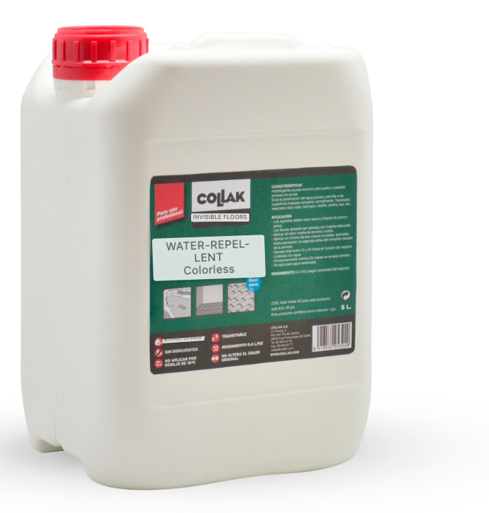 Water repellent for floor surfaces – transparent, 5 L