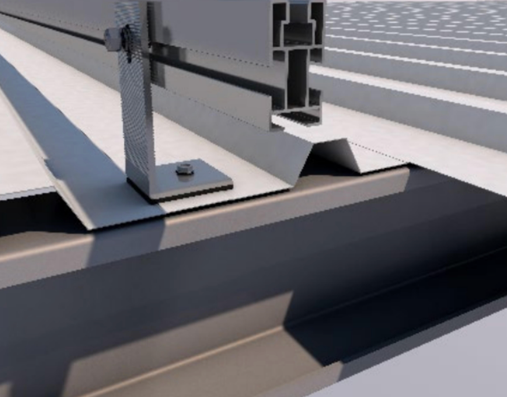 Coplanar Support 4 Modules 03V4 Sunfer