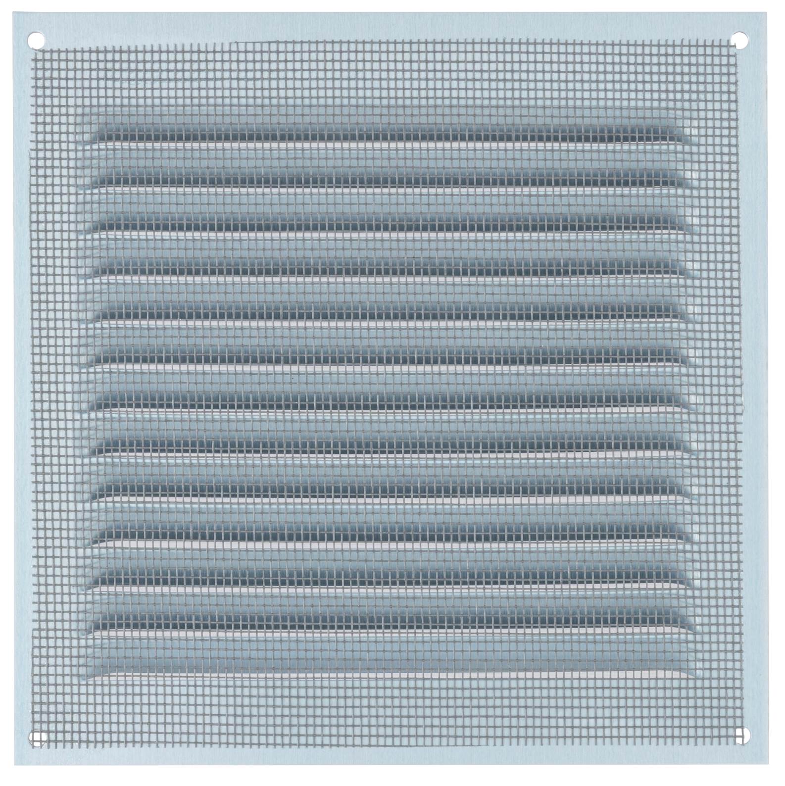 Ventilation grille with mosquito protection – aluminum bronze – 15 × 15 cm – 0.8 mm