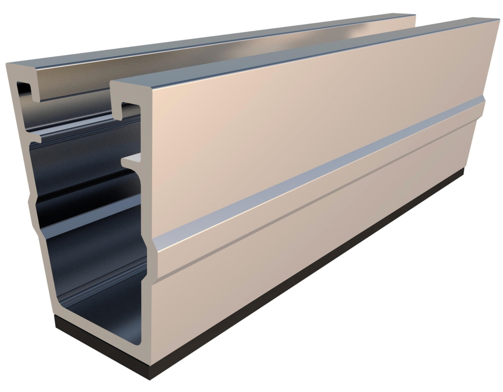 Microrail S61 Sunfer fastening – 2 units