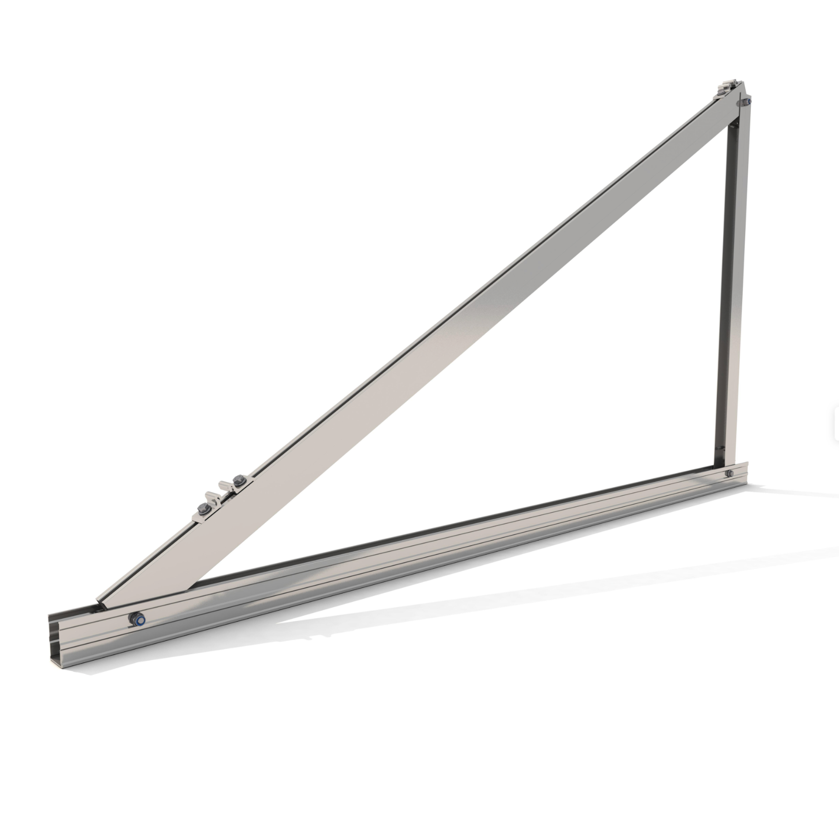 Closed triangular connector 15º TR11V Sunfer – PV flat roof system