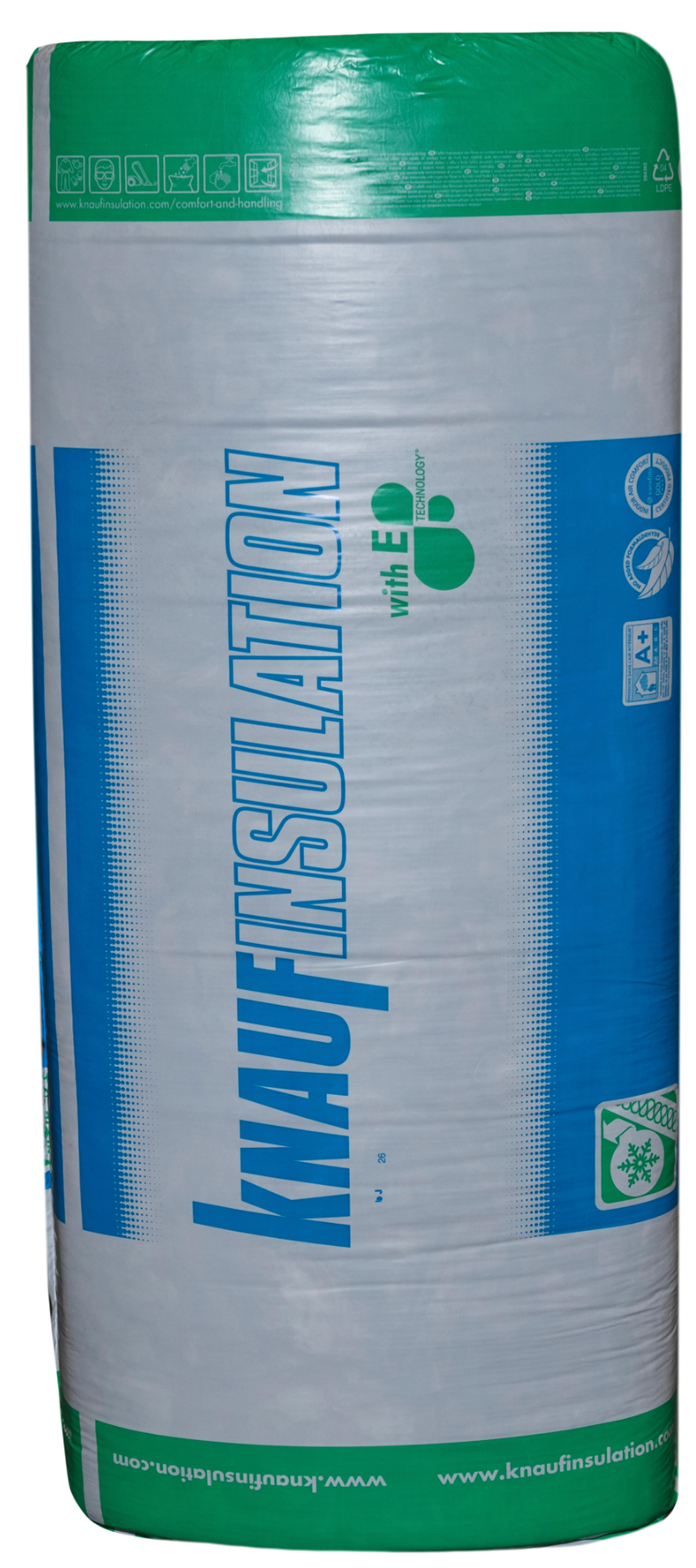 Ultracoustic Plus glass wool insulation panel – 135 × 60 × 4.9 cm