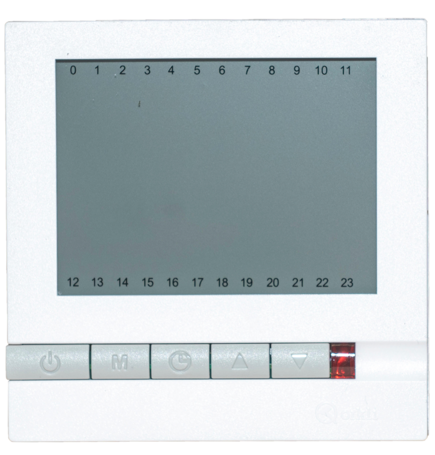 Orkli Wöchentlich programmierbarer Thermostat – Digital, Kabelgebunden, 5 °C–30 °C