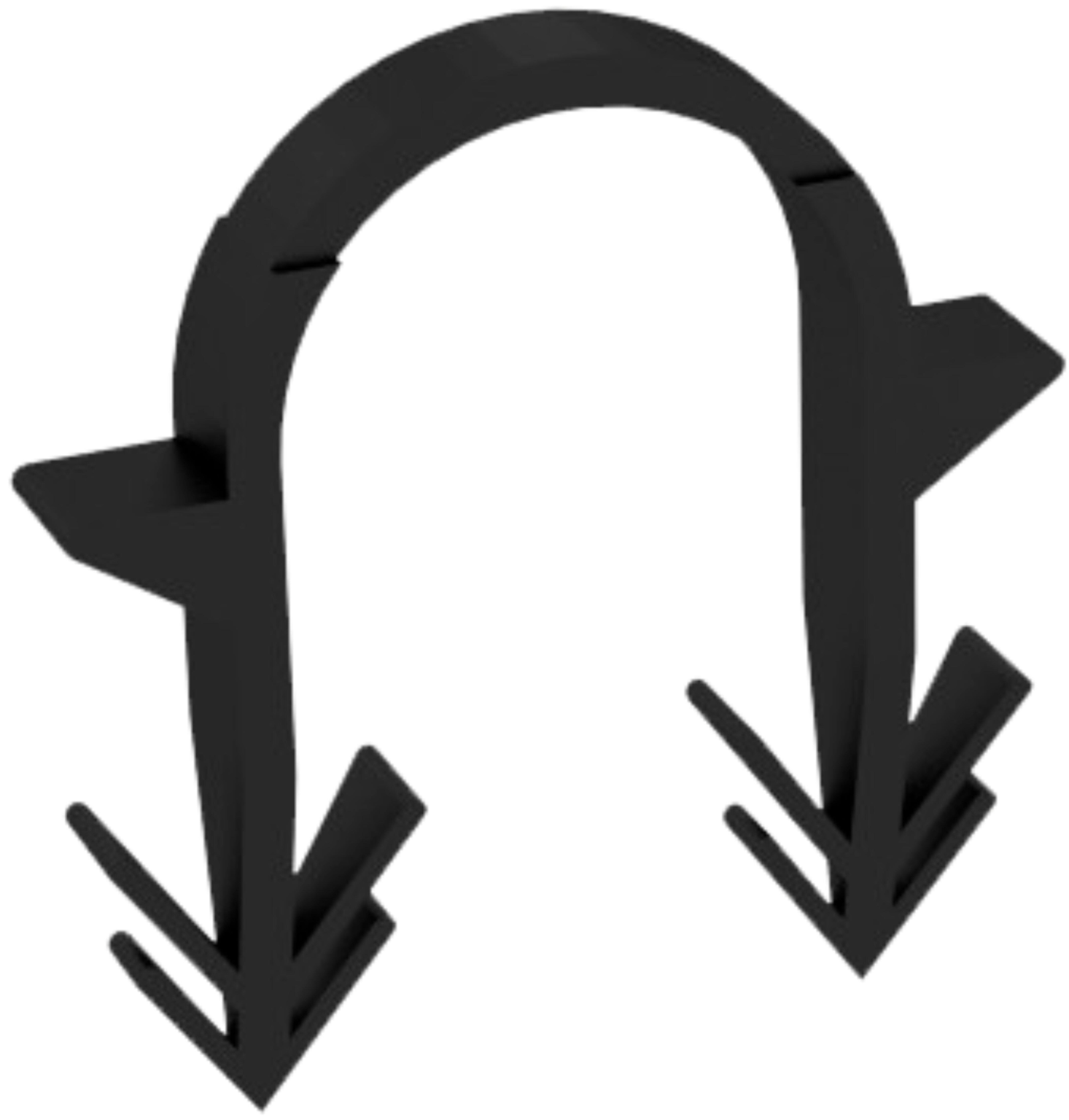 Grapa PLUS 75 – 300 Stück – Nylon-Rohrclips für Dämmplatten