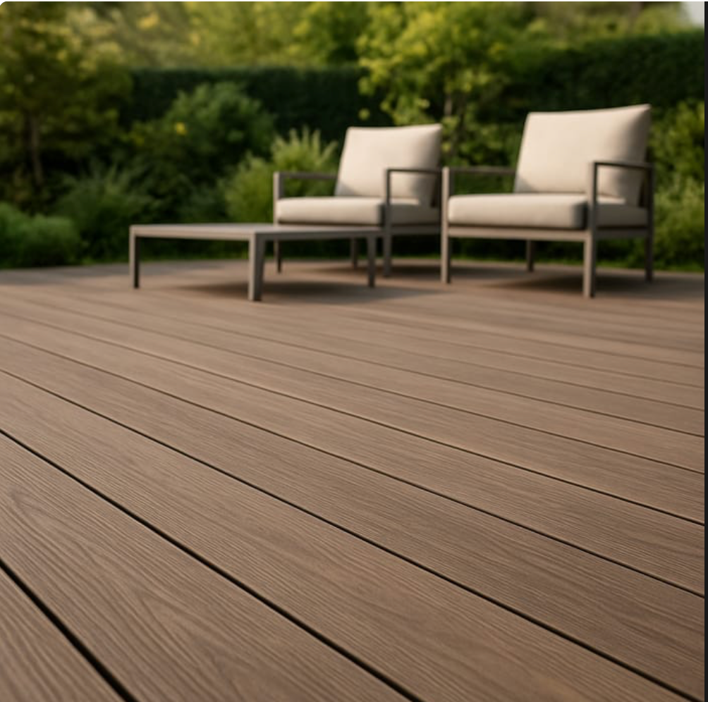 Lama Composite 14.5 × 2.1 cm – 2.2 m – brown (WPC)