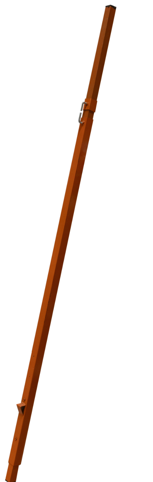 Mira Acero Telescopic – 2 × 3 m – Steel measuring rod / straight edge