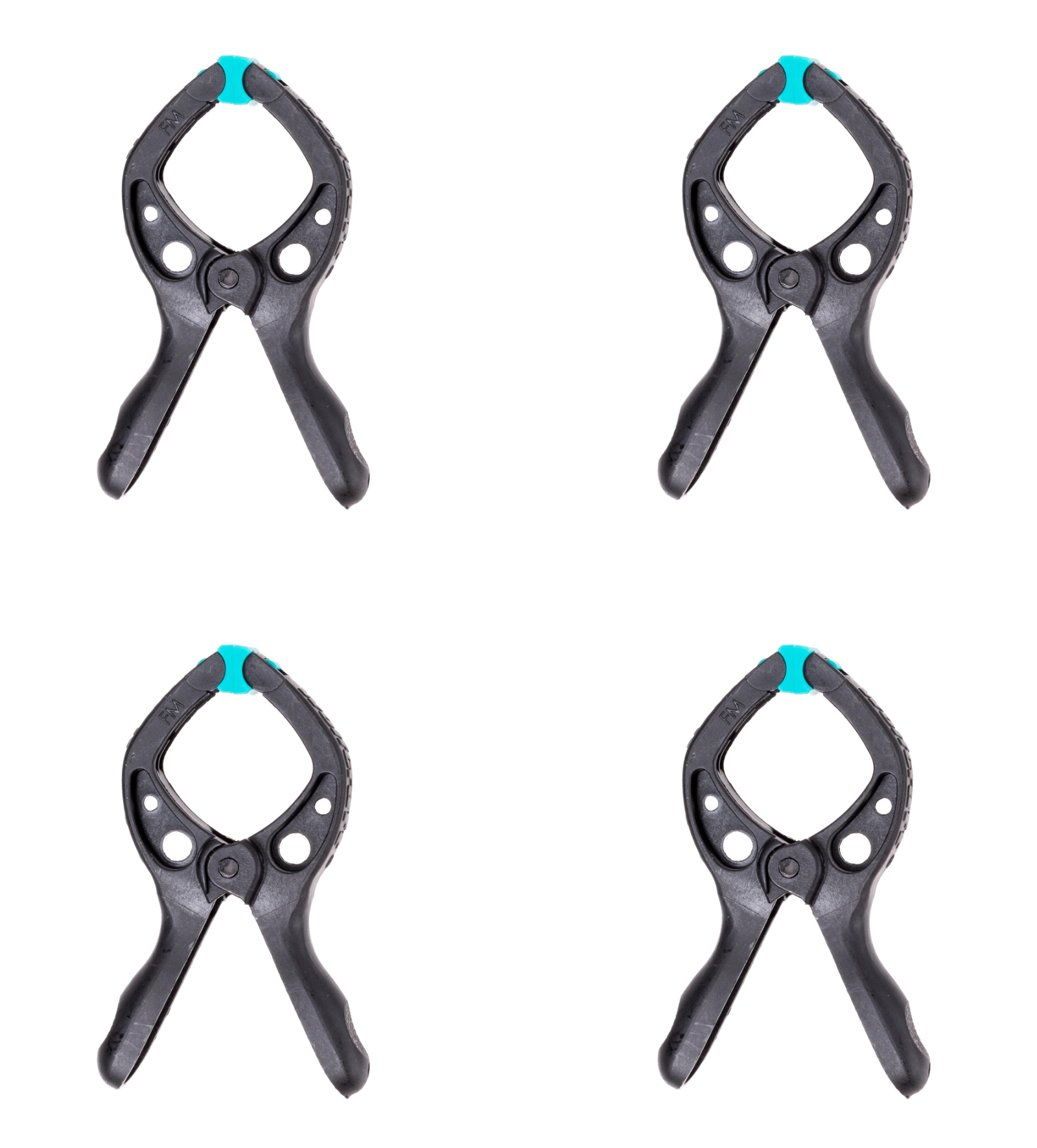 4er-Set SARGENTO Spannzwingen – 30 mm – WOLFCRAFT