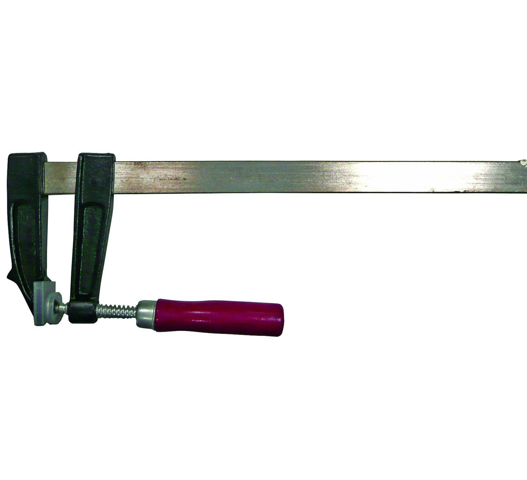 One-handed screw clamp 80 × 300 mm – wooden handle