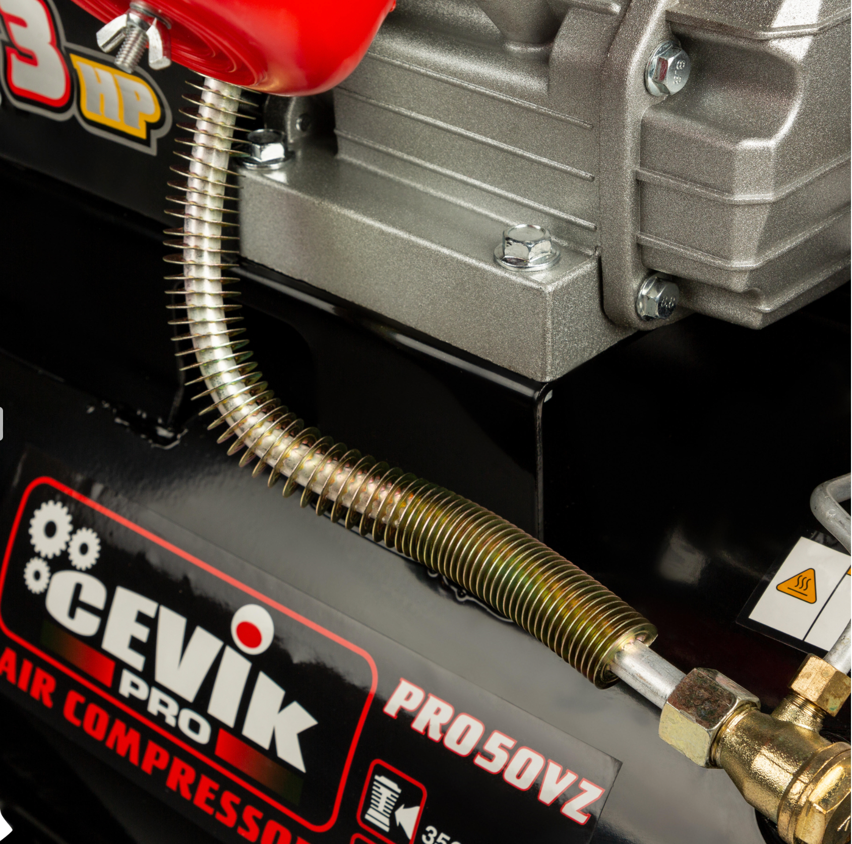 CEVIK PRO50VZ compressor – 50 L – 3 HP