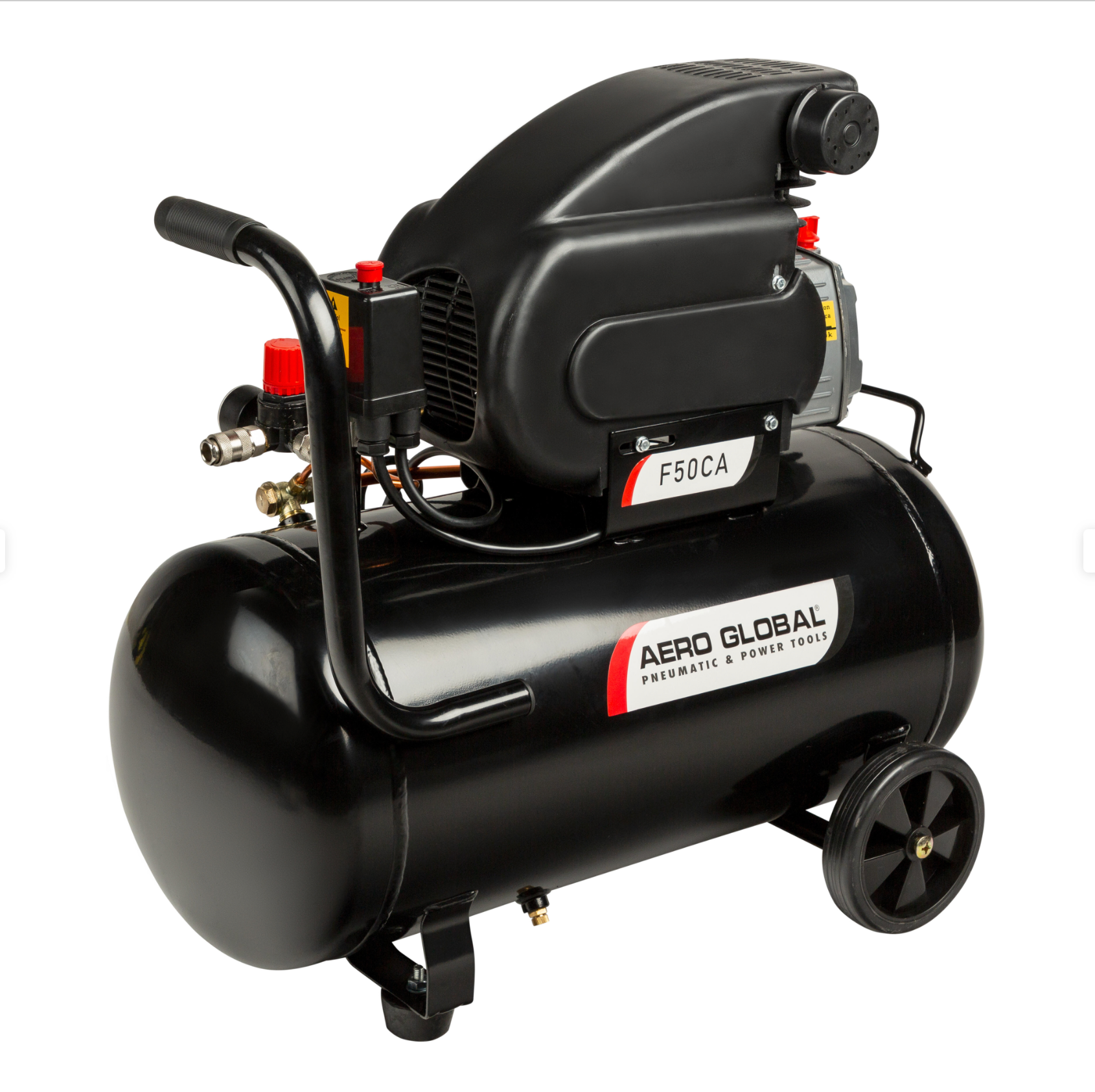 Aeroglobal F50CA compressor – 50 L – 2 HP