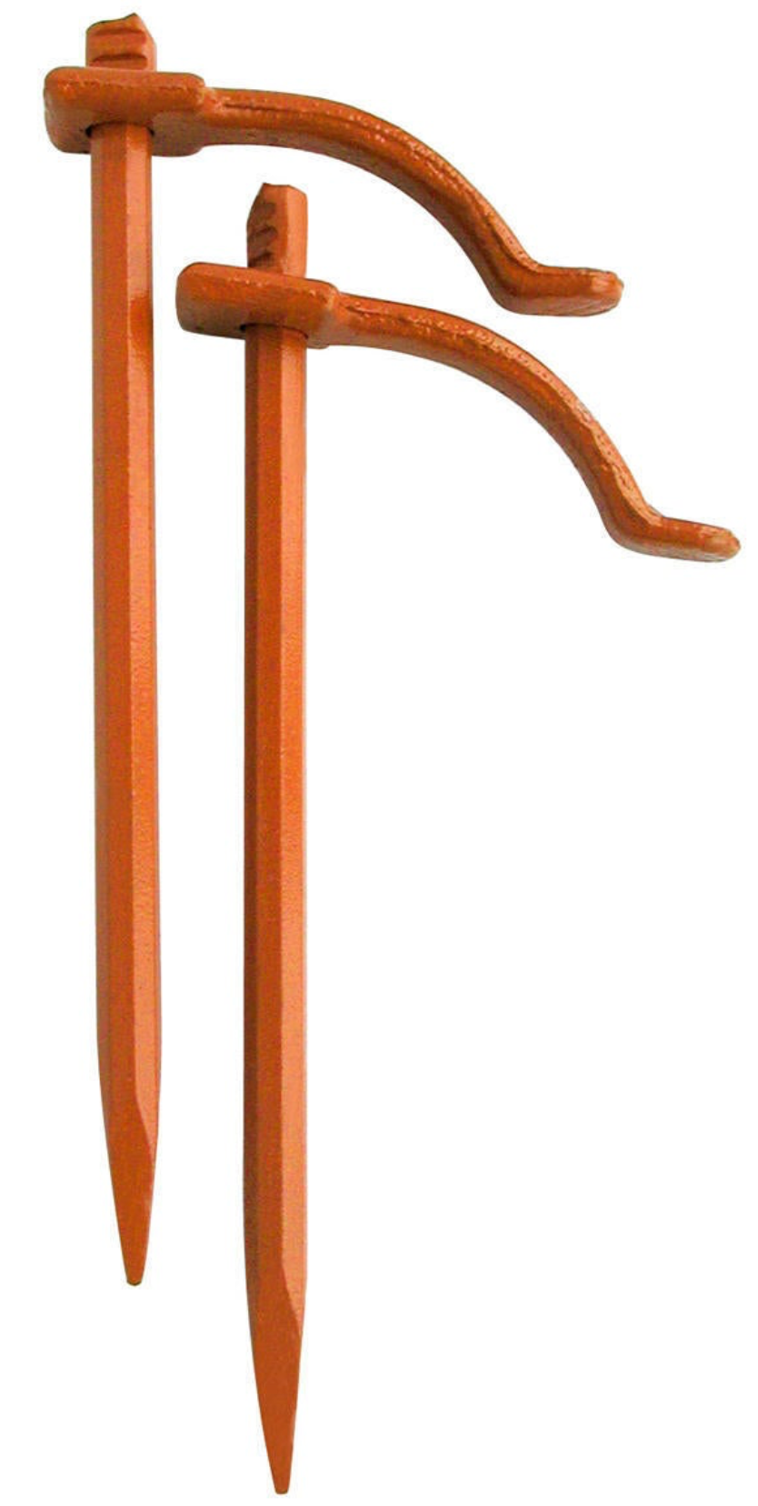 Masonry nails 12 × 250 mm – 2 pieces – painted red