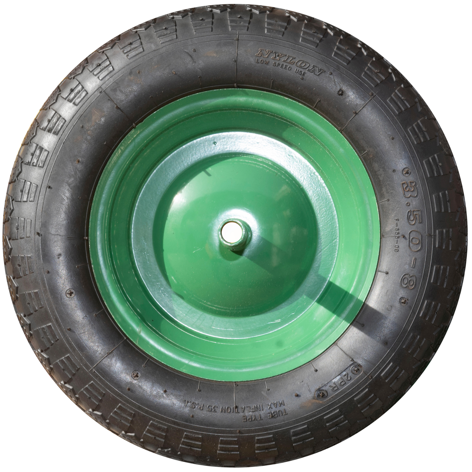 Wheelbarrow wheel 350 mm pneumatic tire – load capacity 100 kg – metal rim – ALTRAD