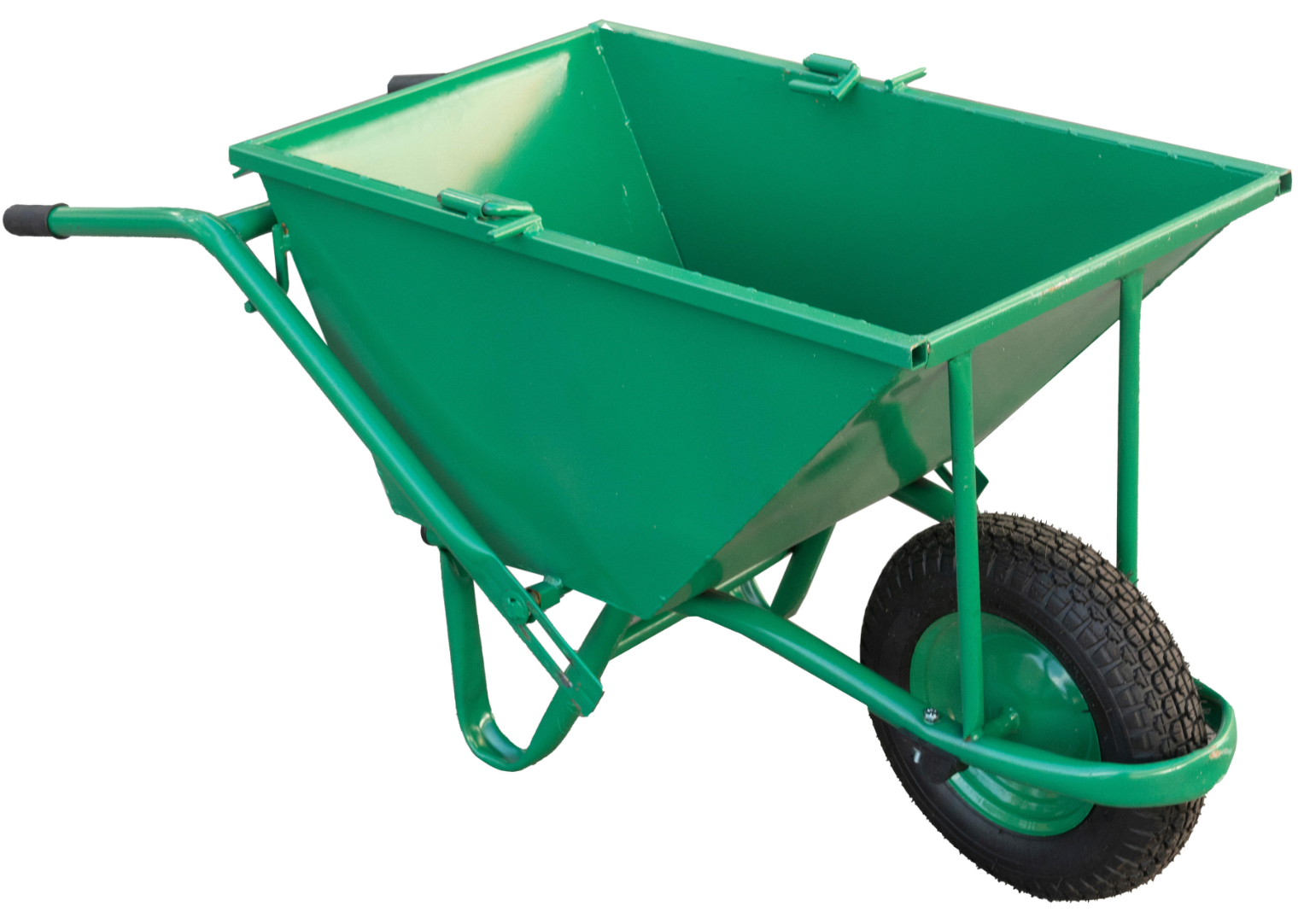 Green Carro Chino 120 L – with pneumatic tires – steel frame – Altrad