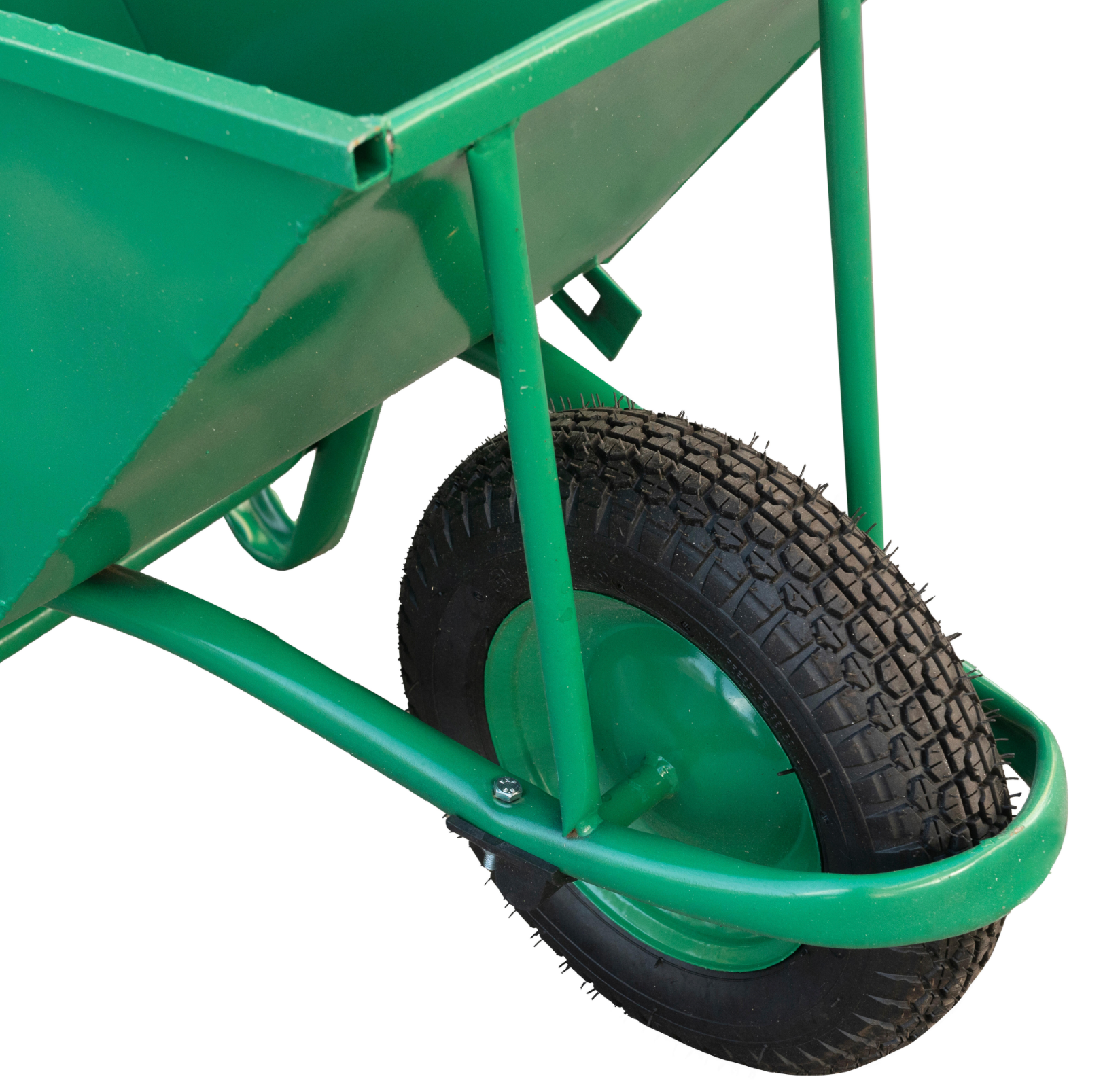 Green Carro Chino 120 L – with pneumatic tires – steel frame – Altrad