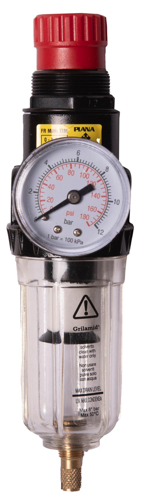 Compressed air filter 1/4" – Water and oil separator