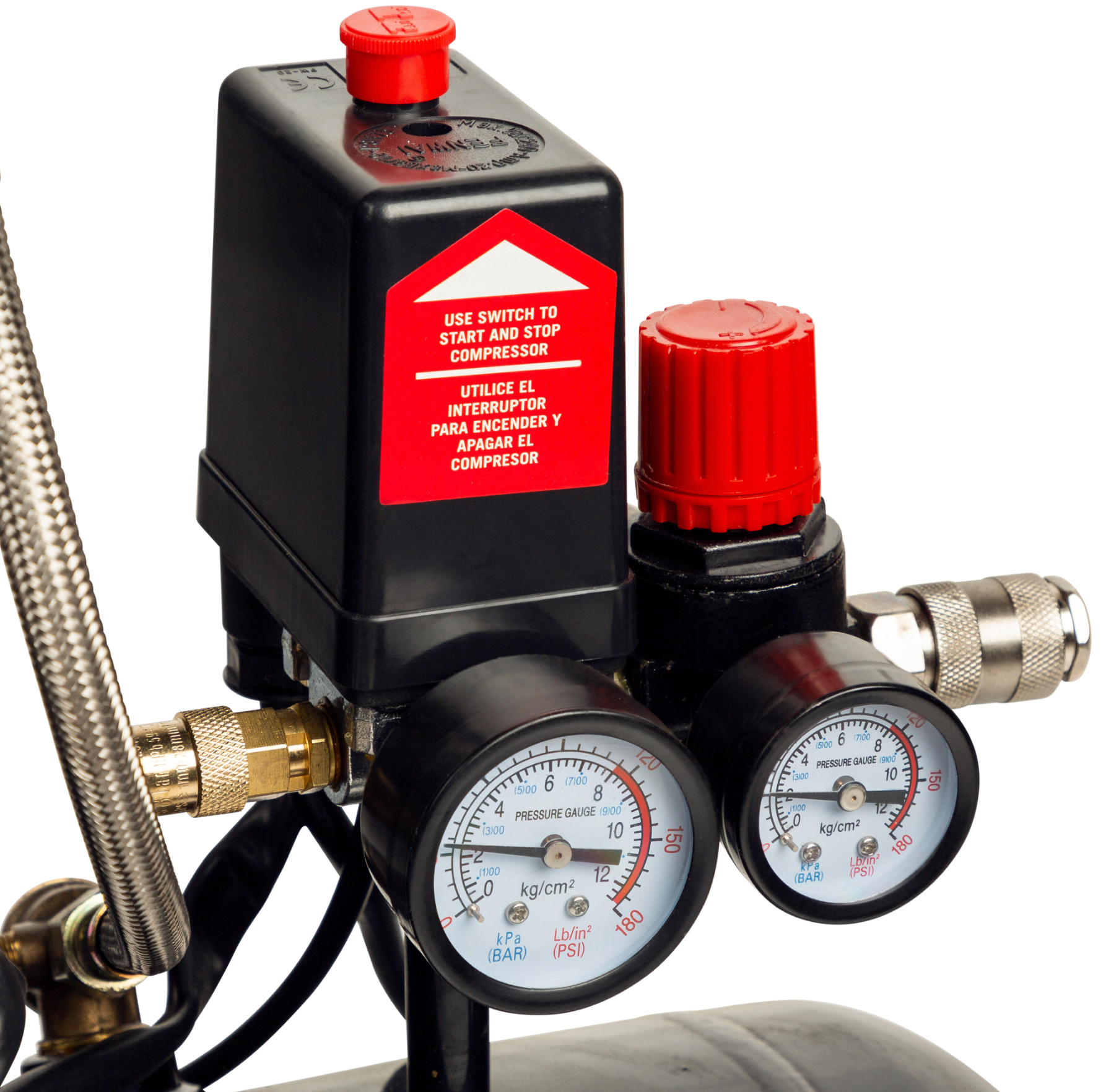 Quiet air compressor Cevik CA-PRO24 – 24 L, 1.5 HP