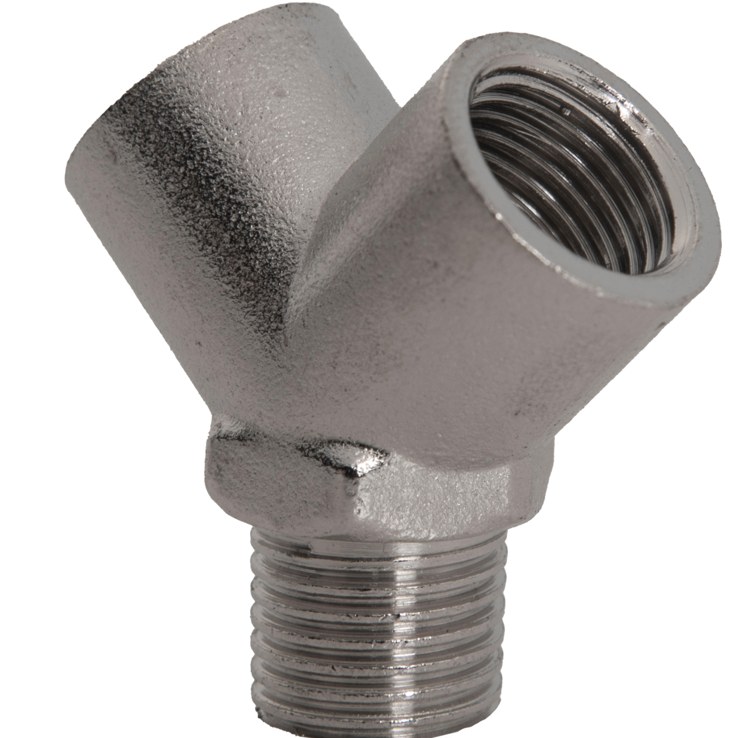 RACOR 3 VIAS MALE 1/4 - FEMALE 1/4 - FEMALE 1/4