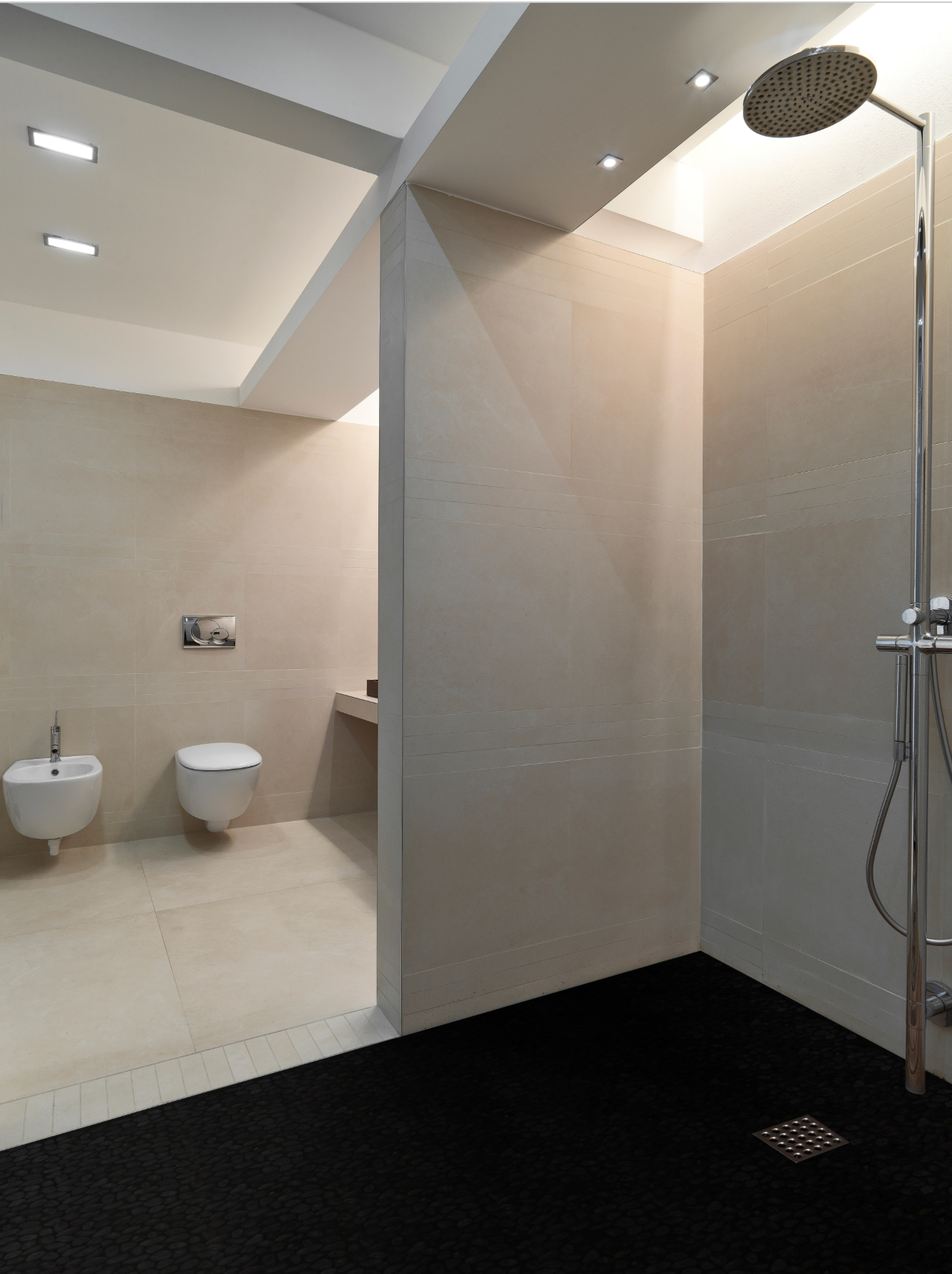 Mosaico Piedra Natural “Galet Verde Oscuro” – 30 × 30 cm