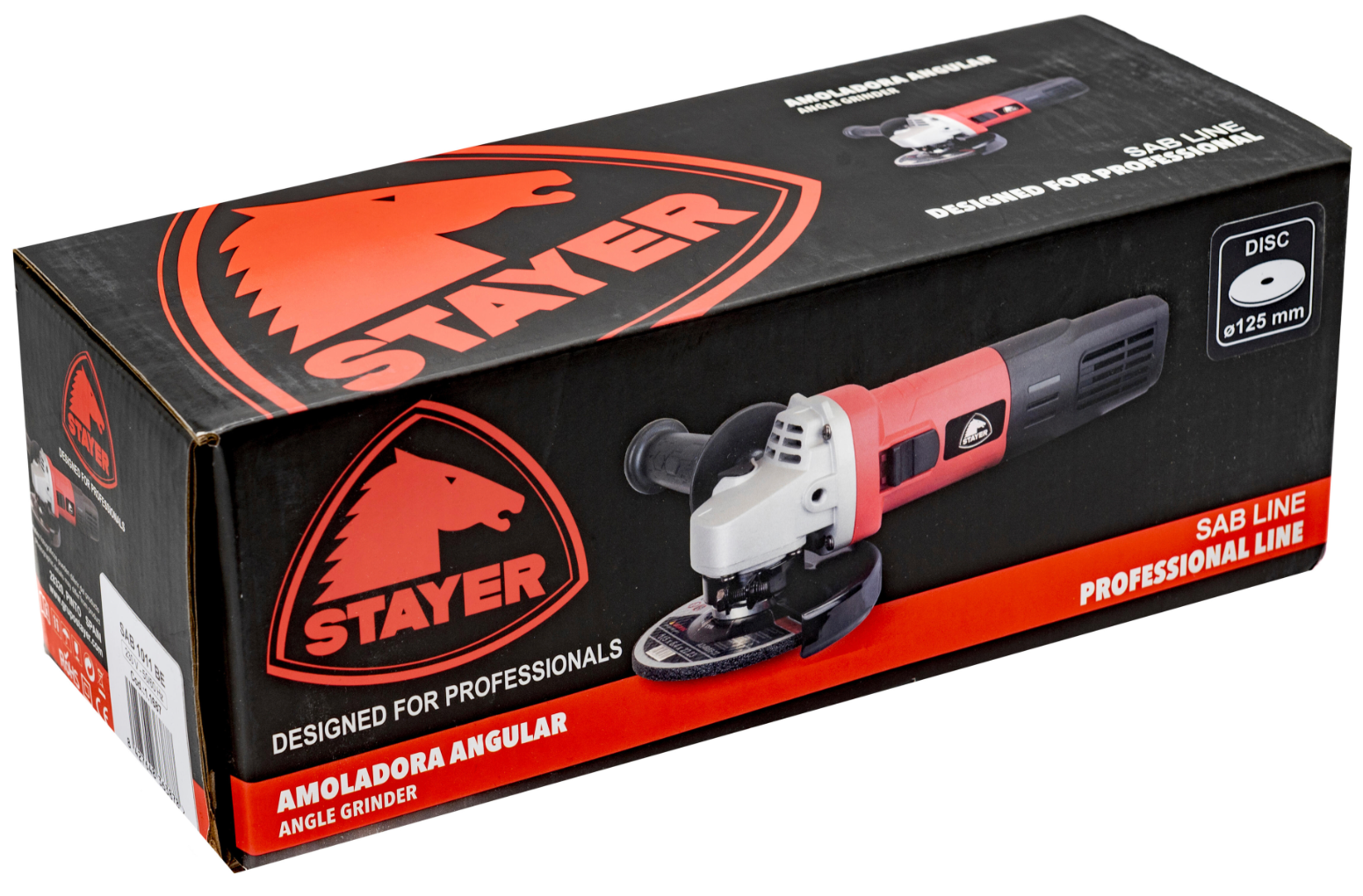 Angle grinder “Stayer SAB 1011 BE” – 1000 W, 125 mm