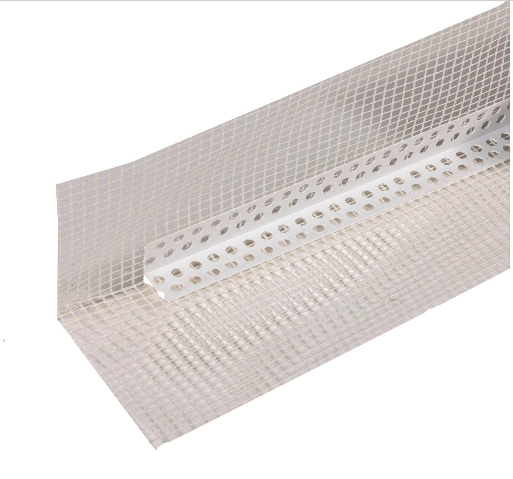 PVC corner profile PVC + fabric SATE – 8 × 12 cm – length 2.5 m