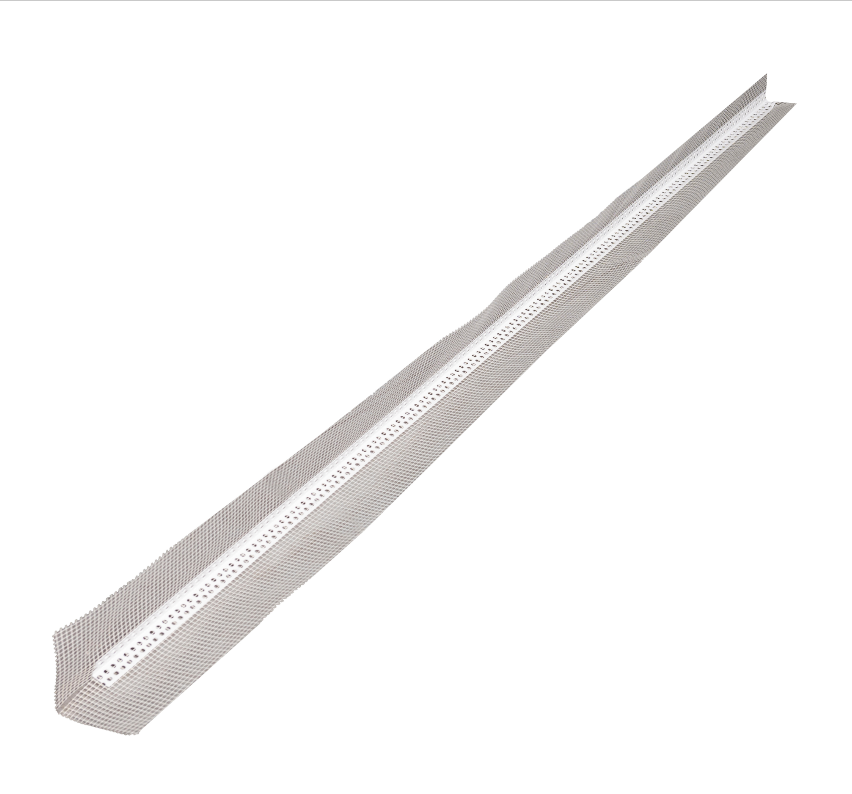 PVC corner profile PVC + fabric SATE – 8 × 12 cm – length 2.5 m