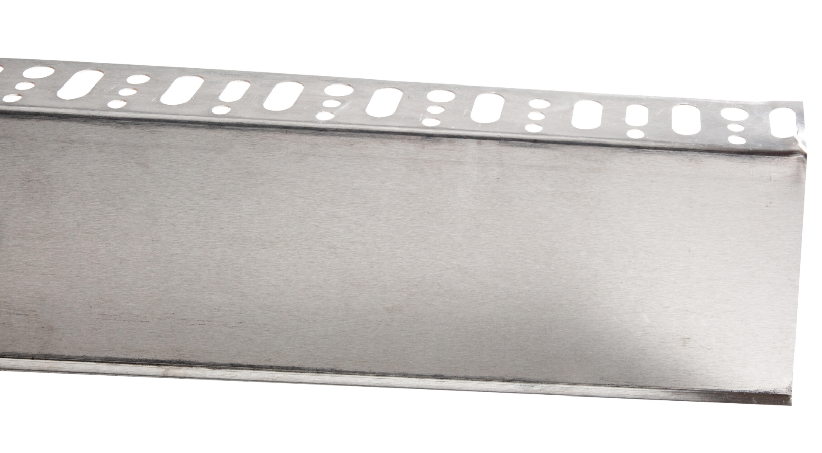 Aluminum SATE base profile – 8 cm – 2.5 m – with drip edge