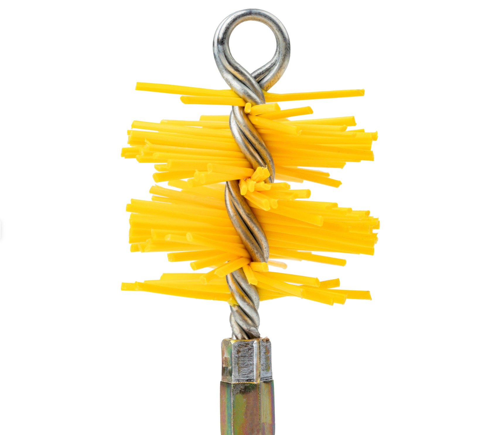 Chimney Brush Head Nylon Ø 80 mm – M12×175 Thread