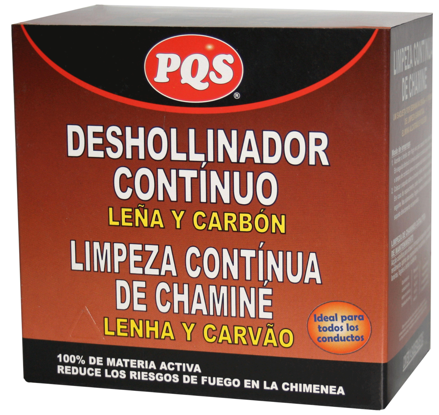 Continuous Chimney Cleaner for Wood & Coal – 14 × 70 g Doses