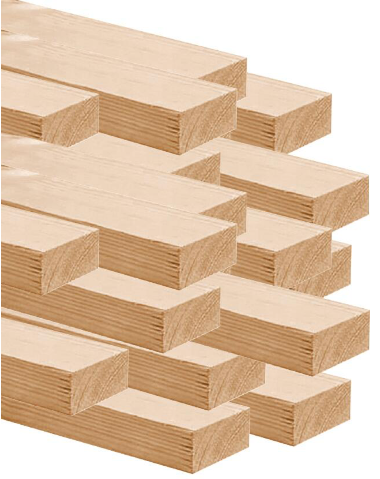 Planed Samba Wood Batten – 2500 × 40 × 30 mm