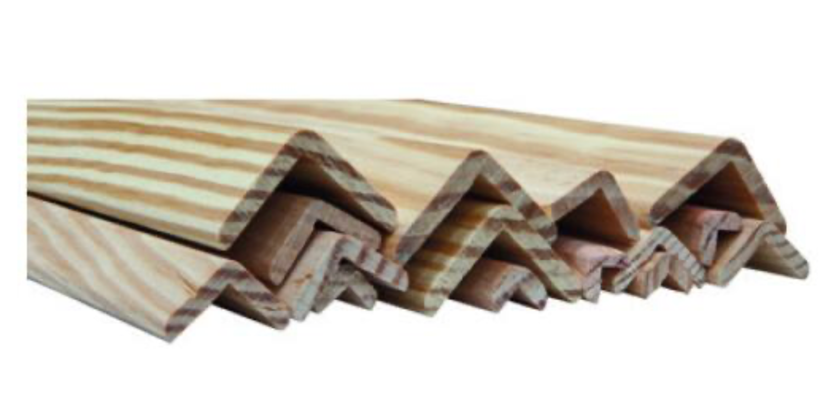 Pine Spruce Natural Edge Protector Trim 2400 × 34 × 34 mm