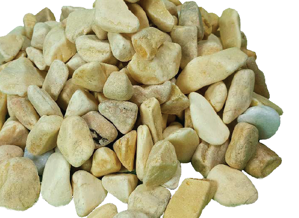 Decorative Gravel Amarillo – 8/12 mm – Big Bag 1000 kg