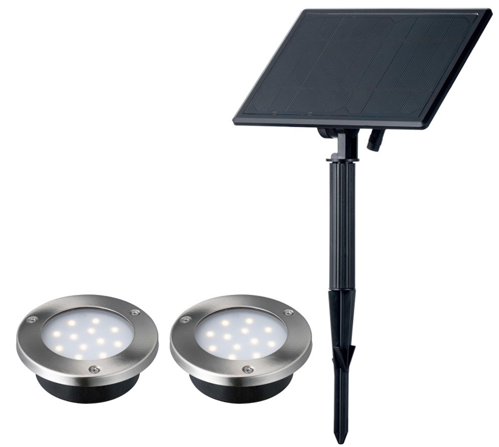 Solar Recessed Spotlight 2 W 112 lm Neutral White IP65