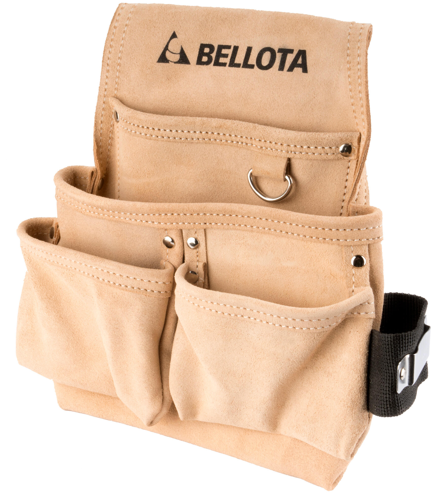Leather Tool Belt with 4 Pockets – BELLOTA