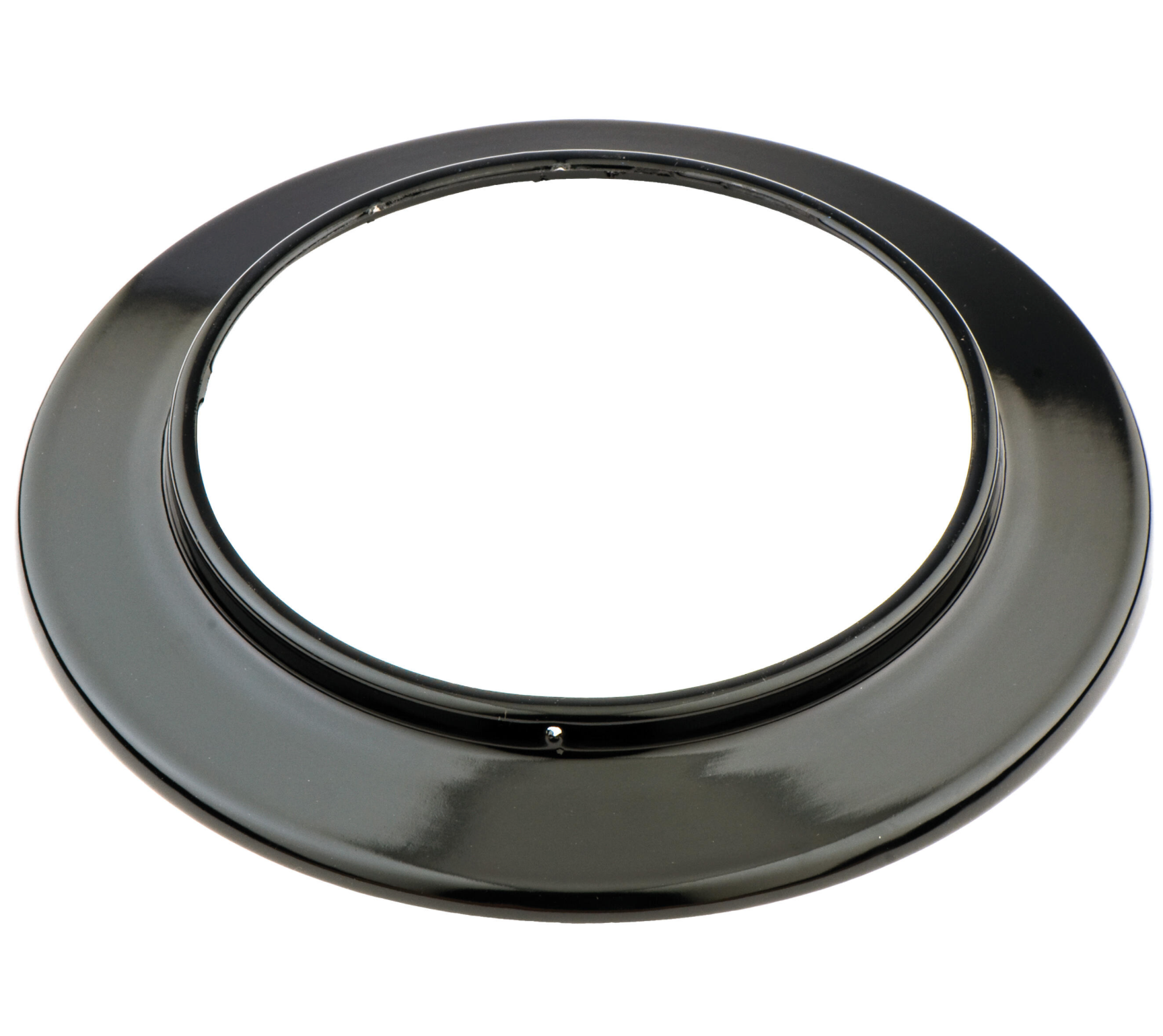 Vitrified Flue Pipe Wall Rosette Ø 150 mm – Black Finish