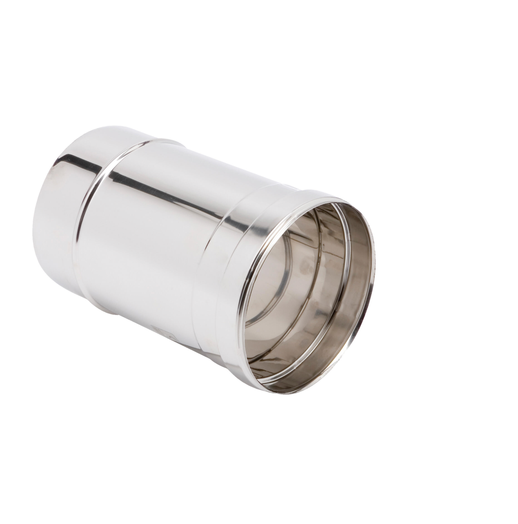 Single-Wall Stainless Steel Flue Pipe Ø 200 mm, 1 Meter