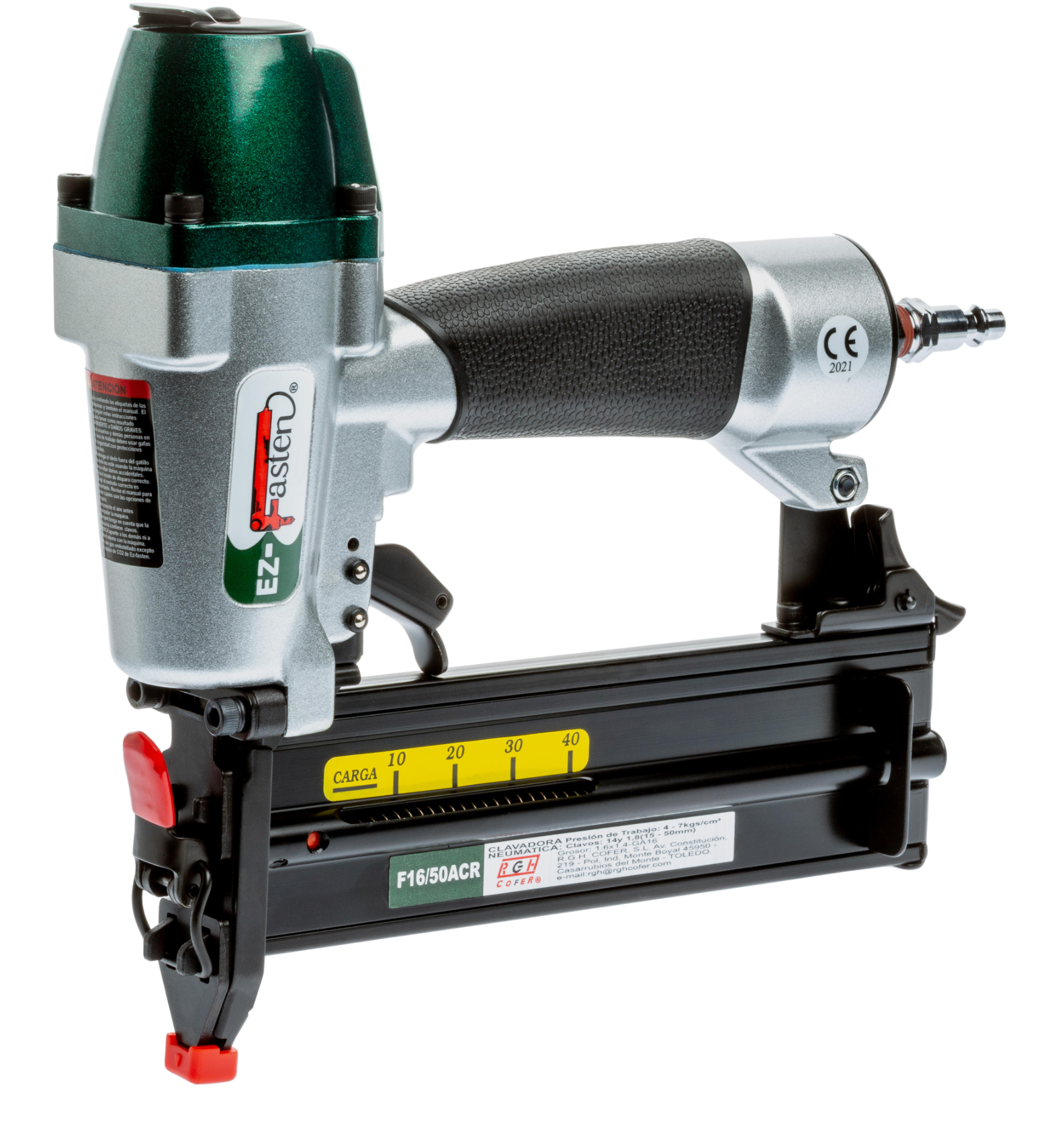 F16-50ACR Pneumatic Nail Gun | Ø1.4mm, Mini Nails up to 50mm