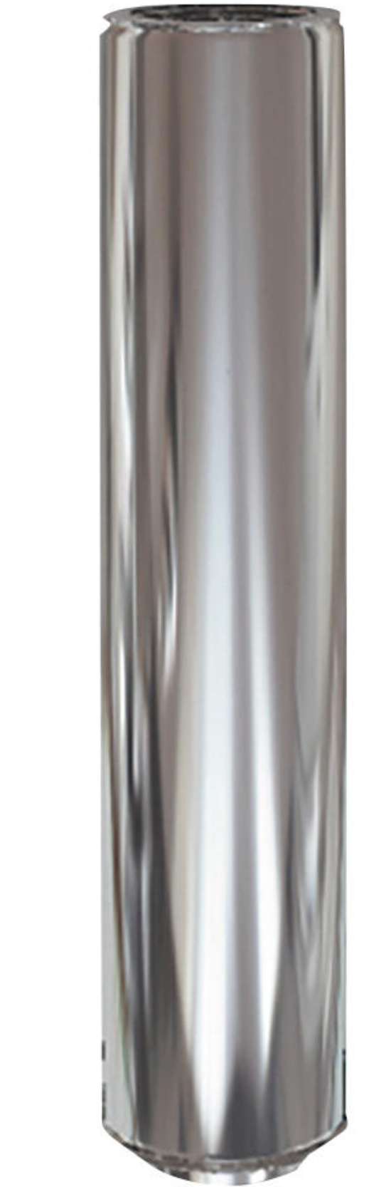 Double-Walled Stainless Steel Chimney Pipe 80mm × 50cm